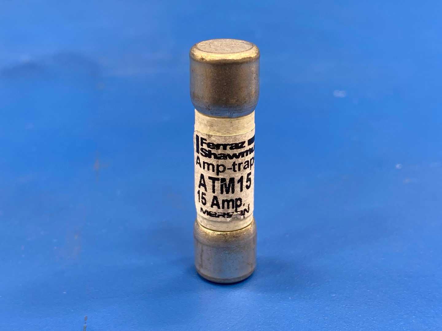 15 Amp Class CC Fast-Acting Fuse 600V Mersen Amp-Trap ATM-15