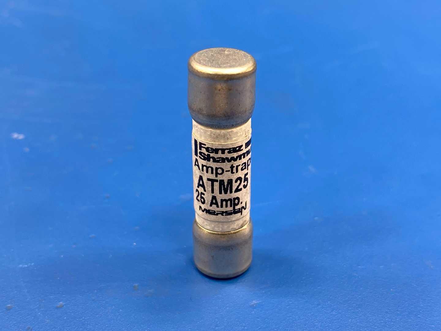 25 Amp Class CC Fast-Acting Fuse 600V Mersen Amp-Trap ATM-25