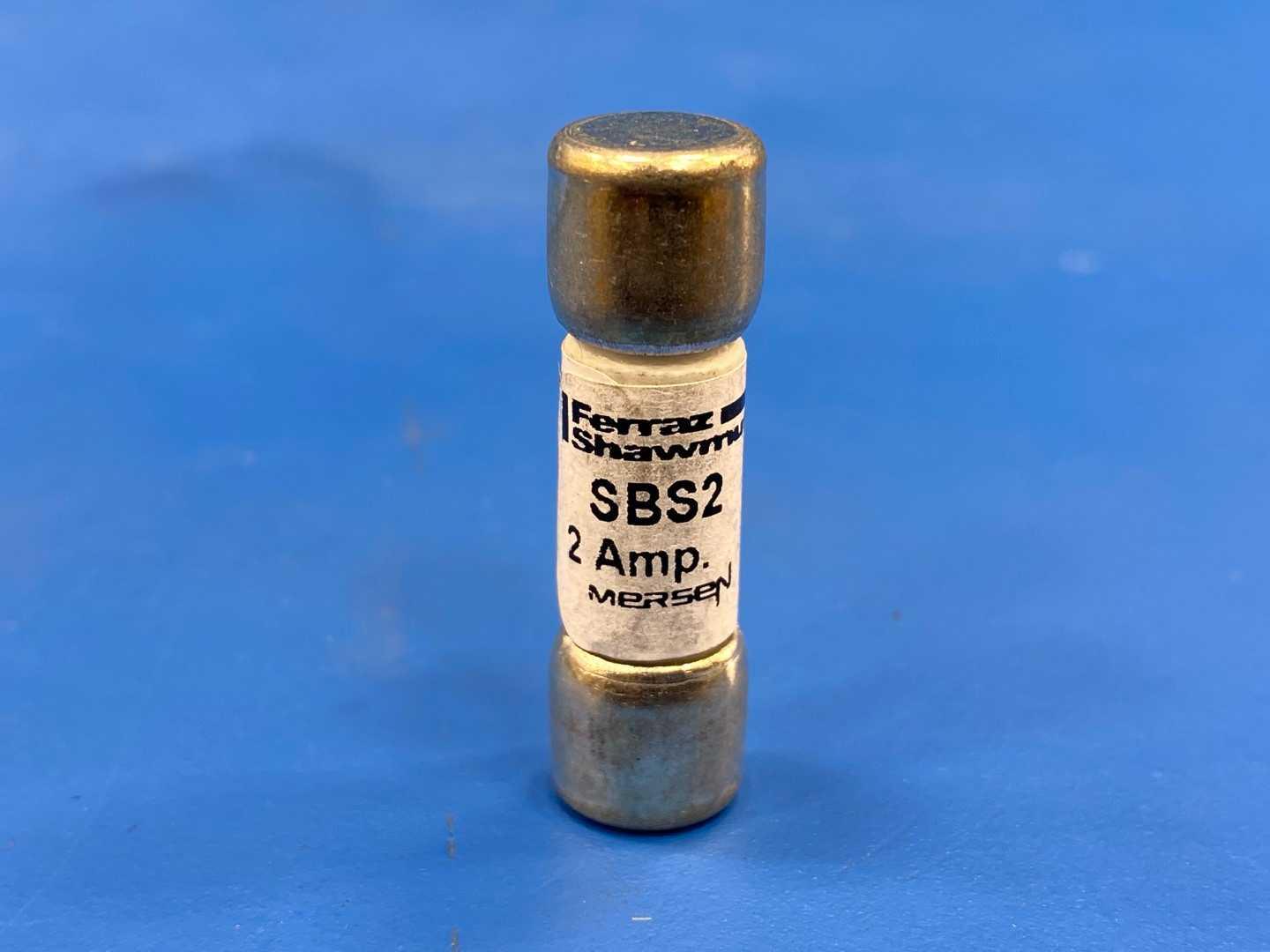 2 Amp Class M Fast-Acting Fuse 600V Mersen Amp-Trap SBS-2