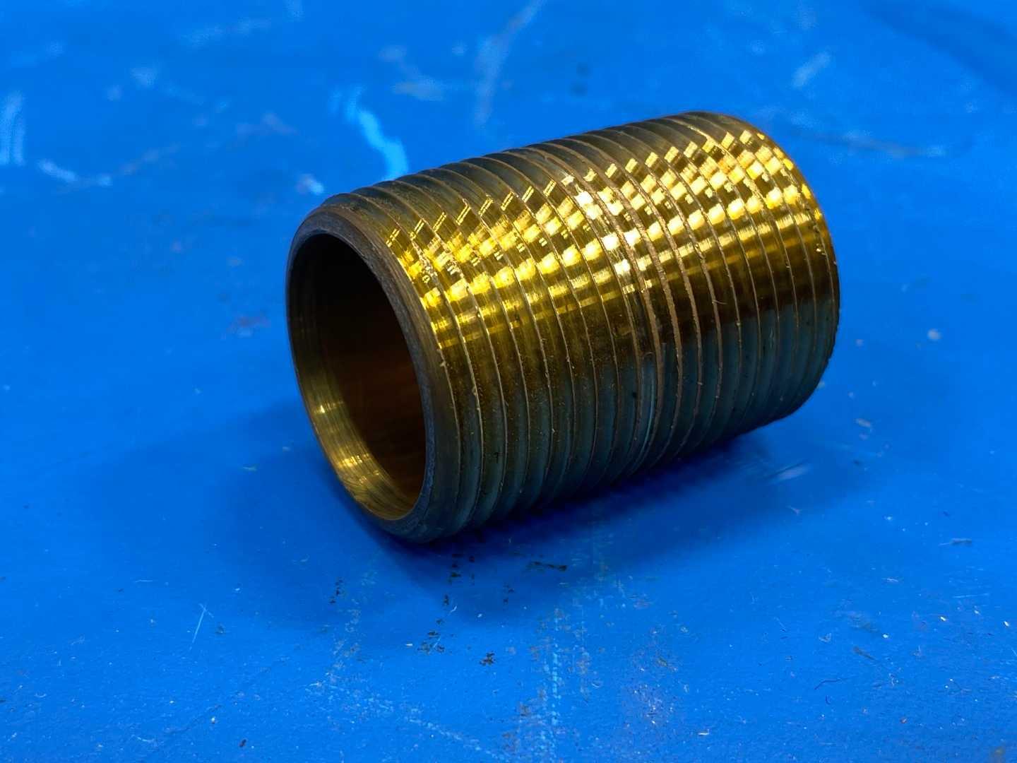 Southland Red Brass Nipples 3/4 X Close SCH 40