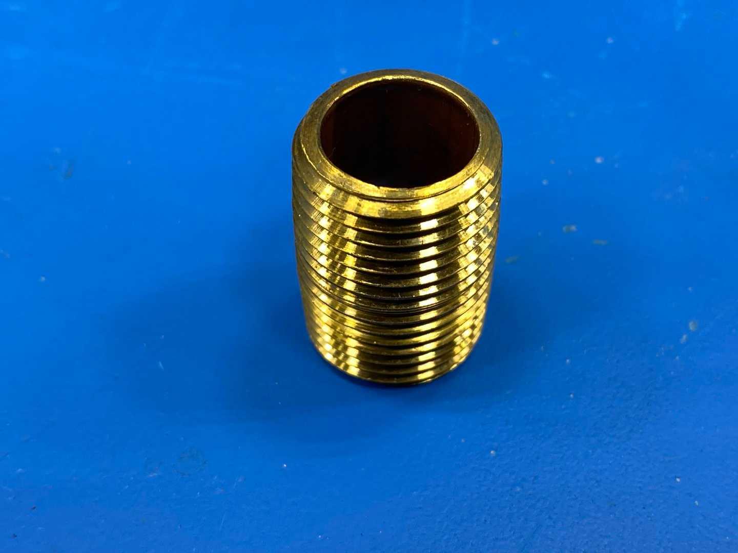 Matco Norca 3/4" x 1-1/4"  Red Brass Nipple