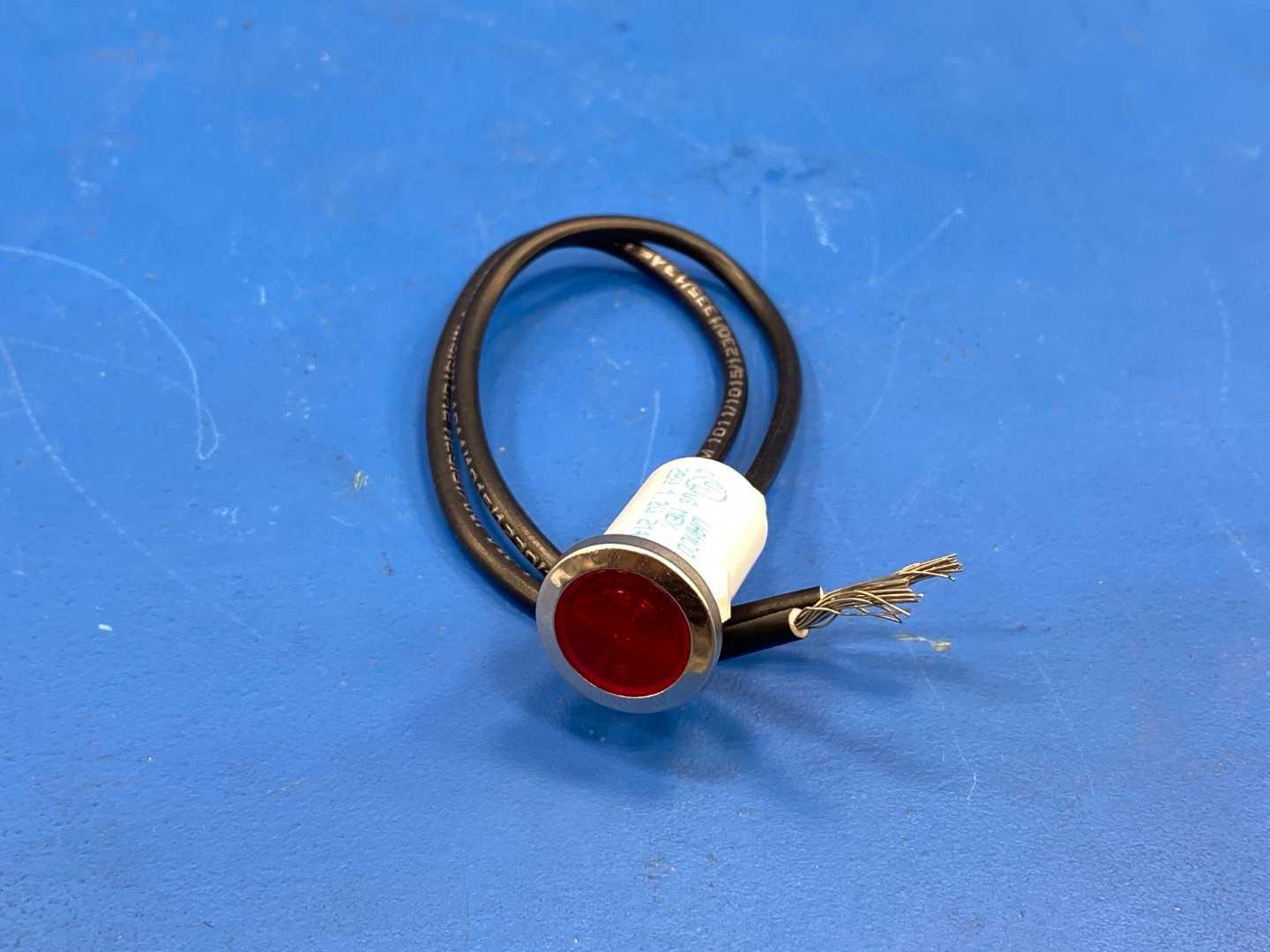 Wamco Snap-in Mount 1/2" Led Indicator Light 2146 Philmore 24v with 6" Leads