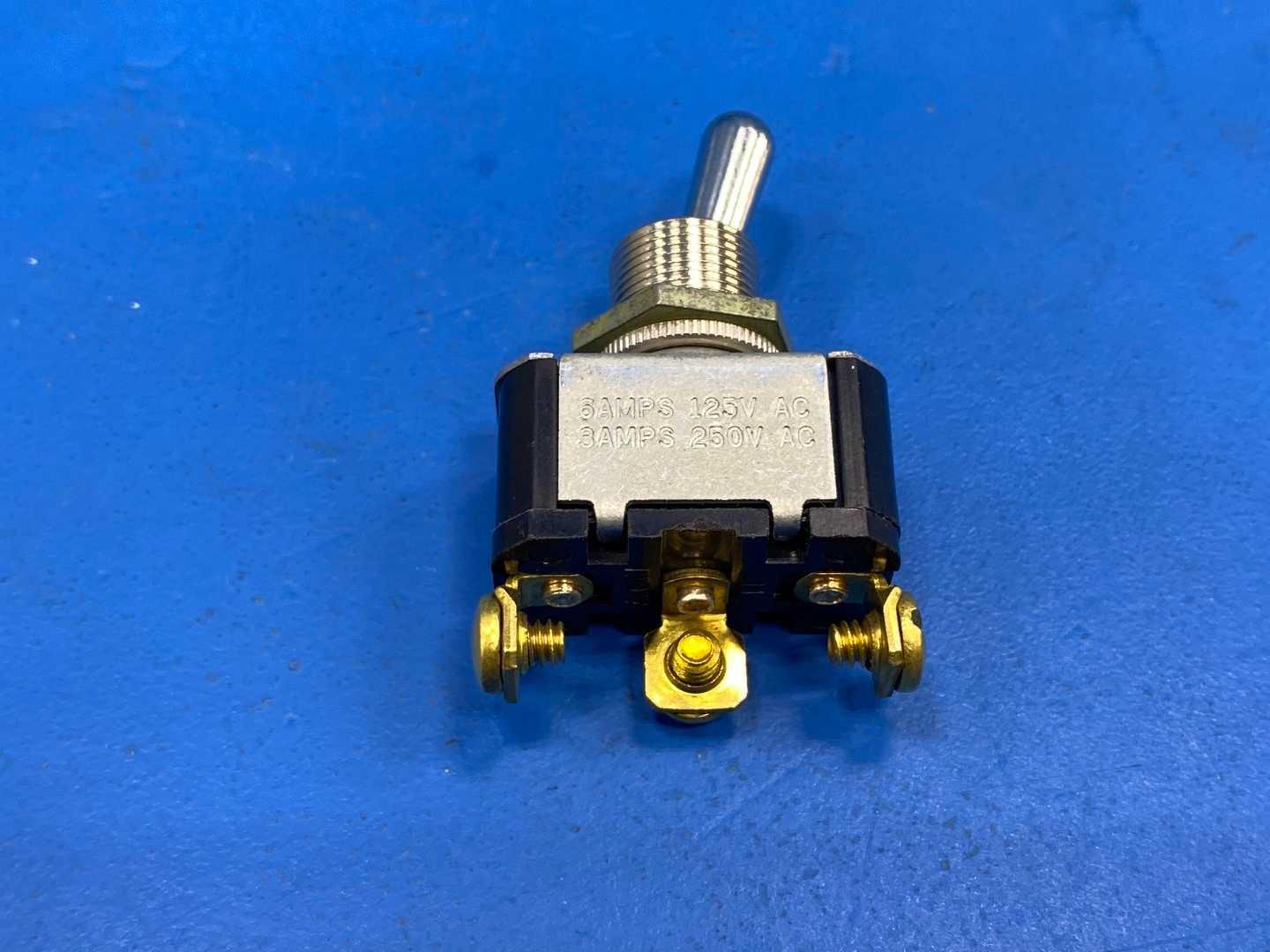 Eaton 452-BOX Toggle Switch 6A 125V AC, 3A 250V AC, General Purpose