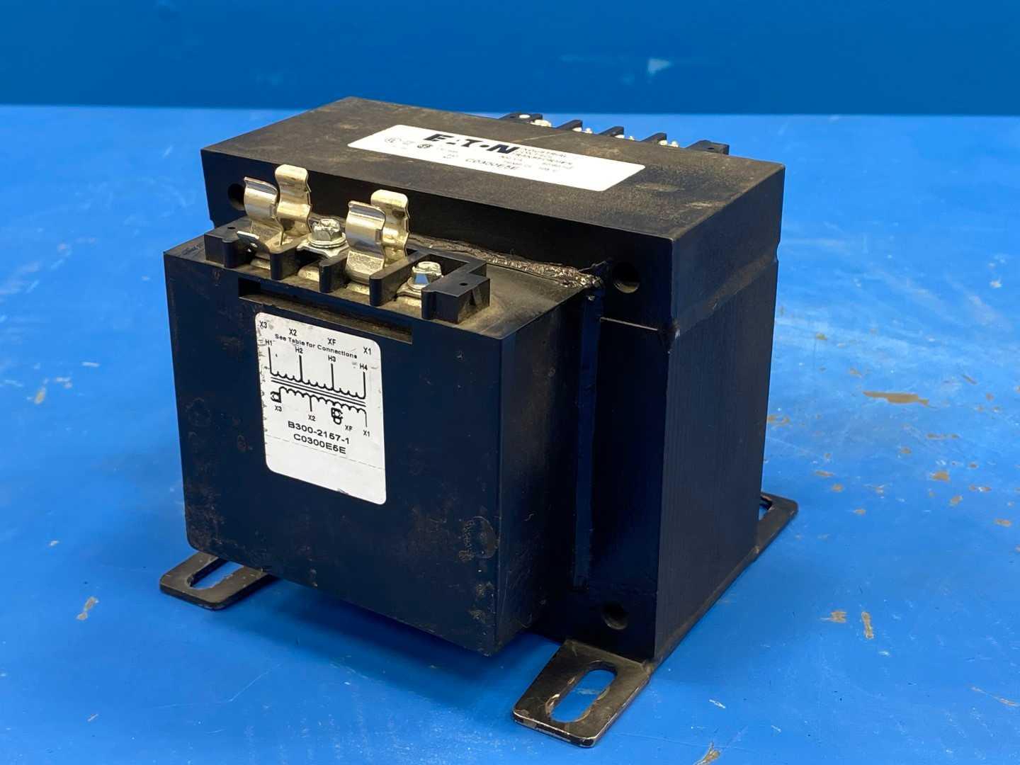 200-480V to 24/115V 300 VA Single-Phase Industrial Control Transformer Eaton MTE C0300E5E