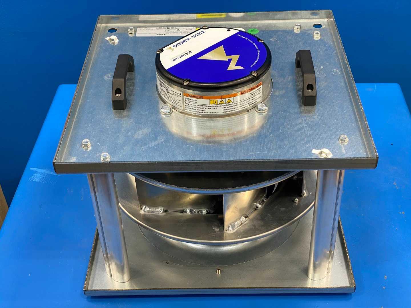 Ziehl-Abegg E213826 ZB-155 ECBlue Fan, 54000407 380-480VAC