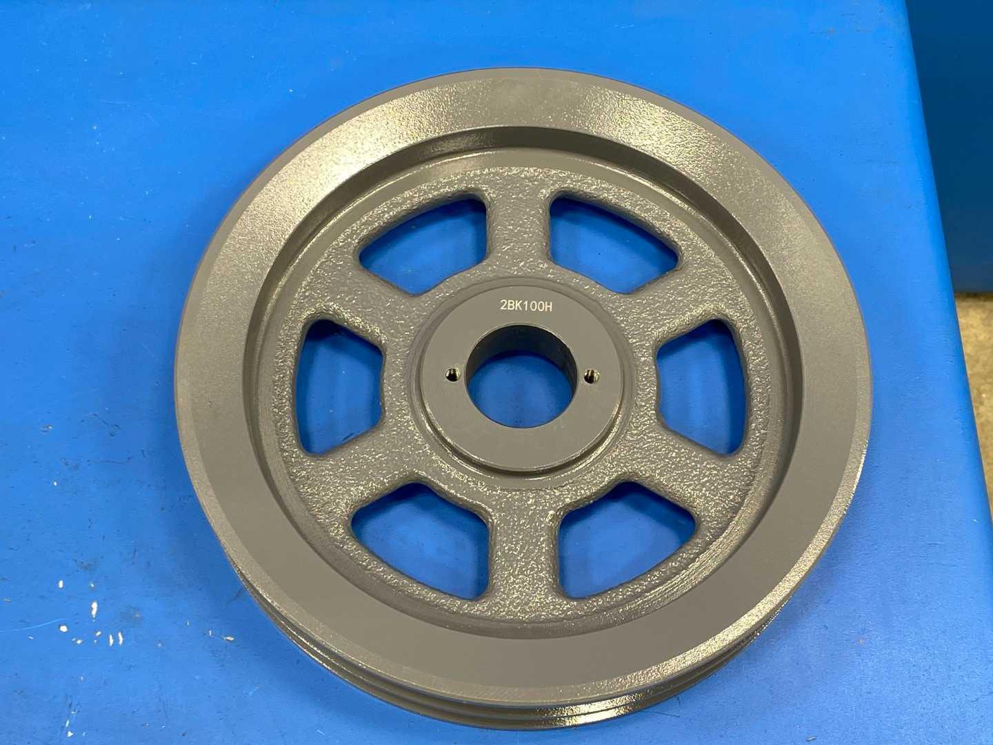 Leeson Electric 2BK100H Fixed Pitch Sheave, 2 Groove(s), 9.75 Inch Diameter