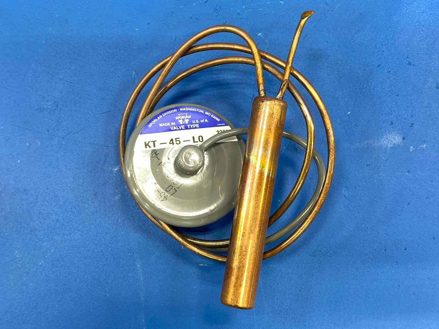 Sporlan TXV Power Head Element KT-45-L0 "D" Charge 30" Capillary, 181219