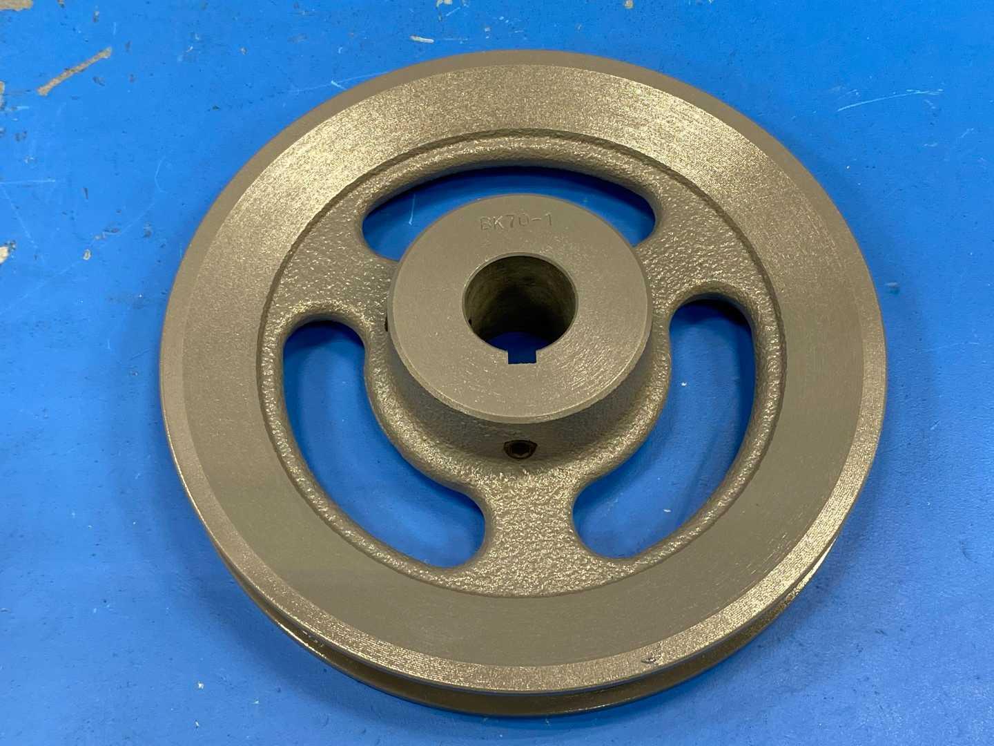 Leeson BK70X1 Pulley | 6.75" X 1" Single Groove BK
