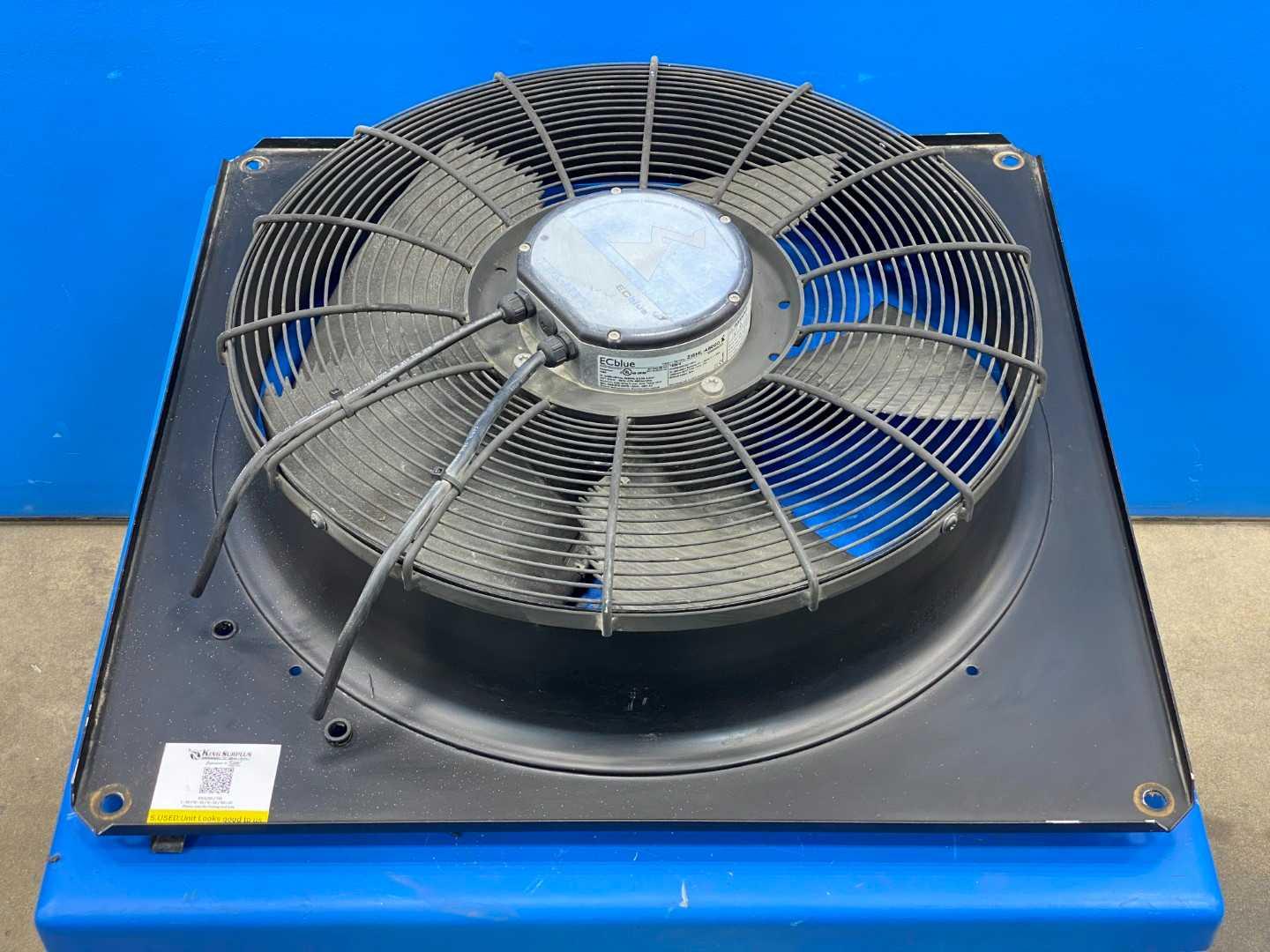 Ziehl-Abegg FN056-ZIQ.DC.V5P4 Axial Fan ECBlue with BASIC-MODBUS, 380-480VAC