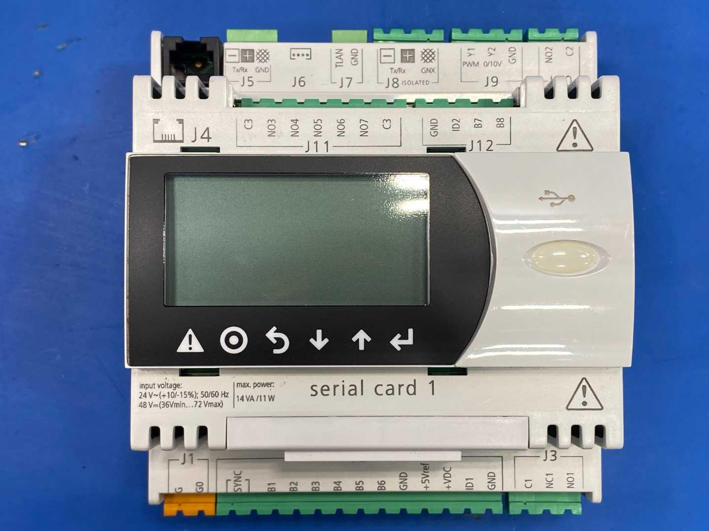 Carel PCOX0N0DAO pCO Compact Electric Controller 7 Relays, 2 A OUT PGD1 Built-In USB Neutral REV.2.422
