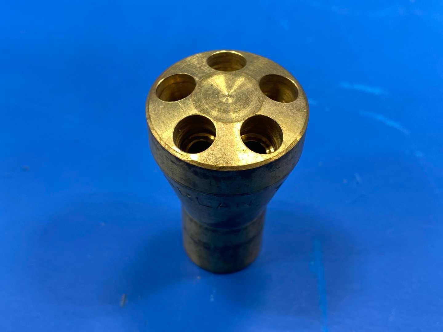 Refrigerant Distributor 5-Circuit 5/8" ODM Brass Sporlan 1622, 1/4" ODF Outlets