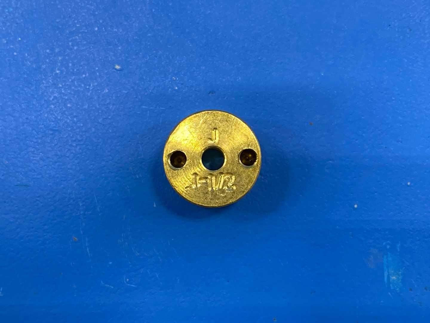 Sporlan J1-1/2 J-1-1/2 Nozzle, Brass, #1-1/2 Orifice