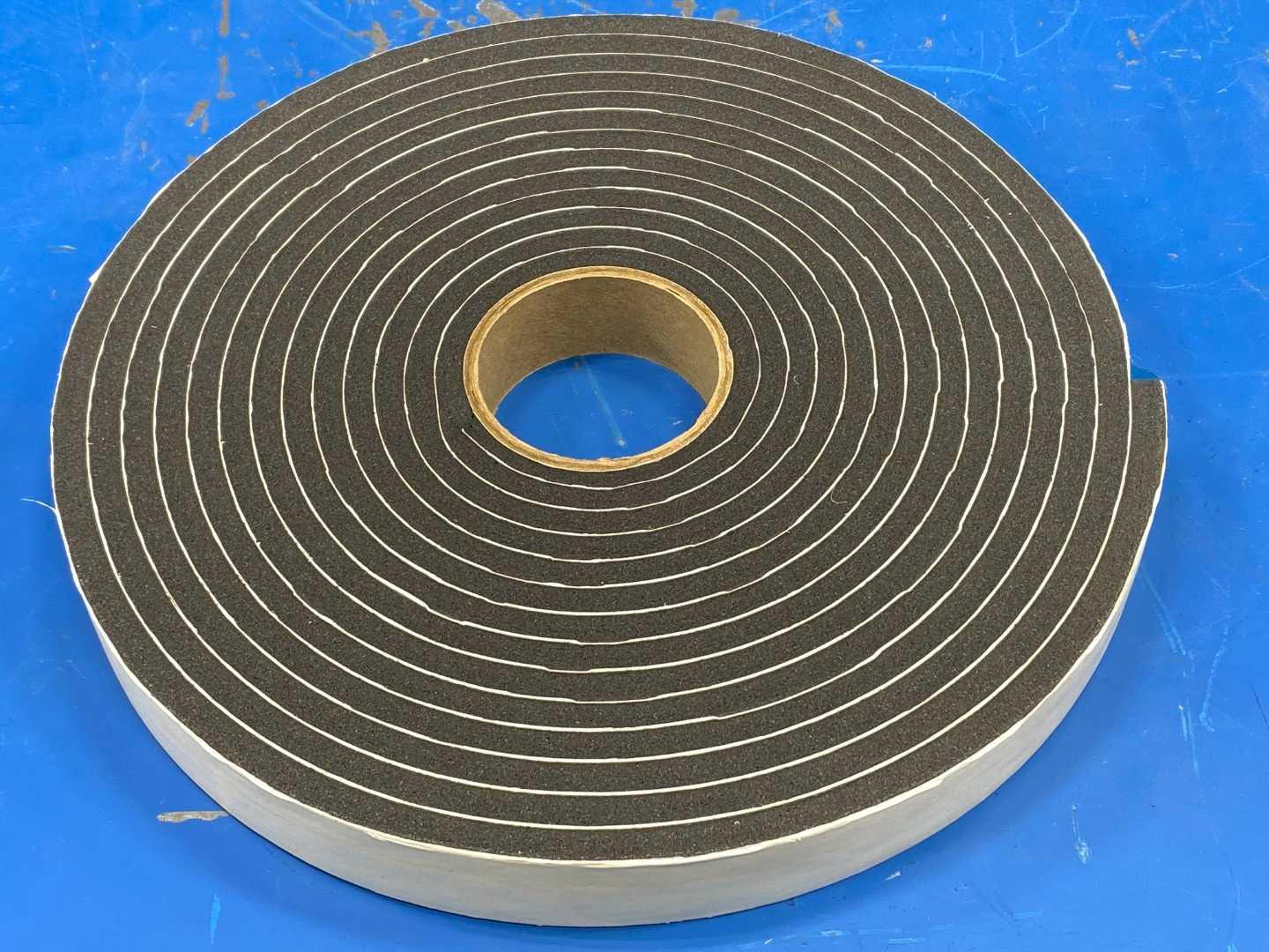 Pressbond VF5637, 3/8" Thick x 1-1/2" Width x 30Ft Length Foam Gasket Tape