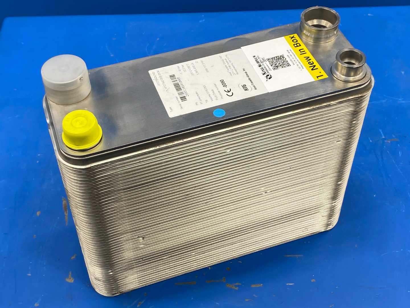 Heat Transfer Group, Inc. HTGTS42H-100 HTG Brazed Plate Exchanger 316L SS Volume 3,38/3,45/0 Ltr. Fluid Group 2 80GPM