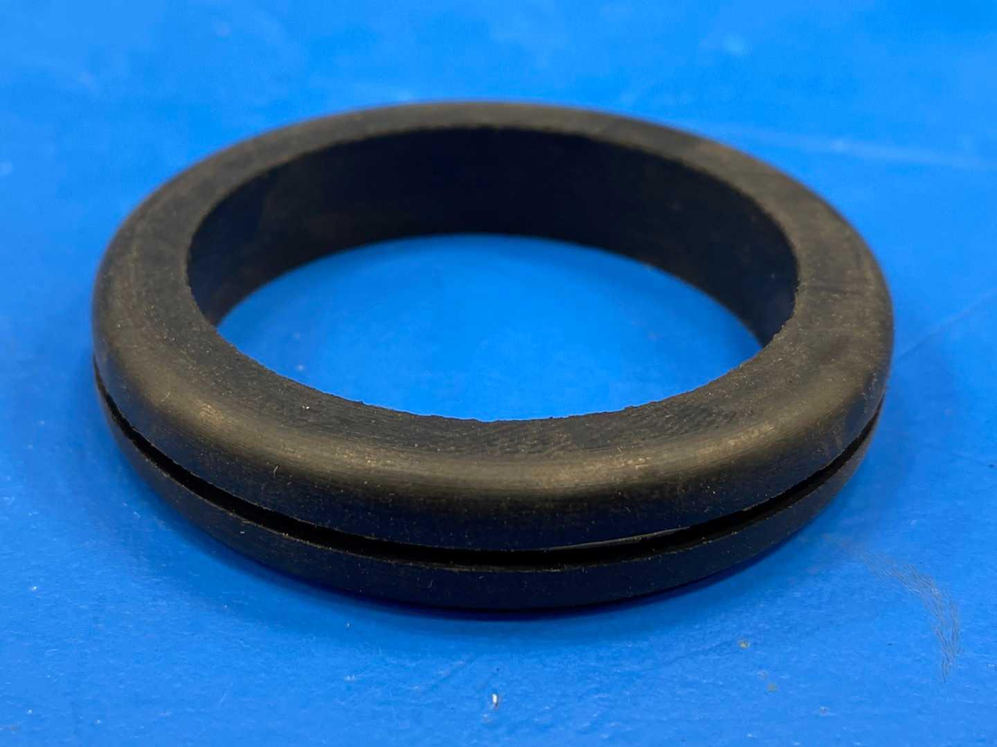 Rubber Grommet Lot of Approximately 1700 Pieces 2.27" OD x 1.80" ID x 0.40" Thick 0.28" Groove, 0.06" Lip
