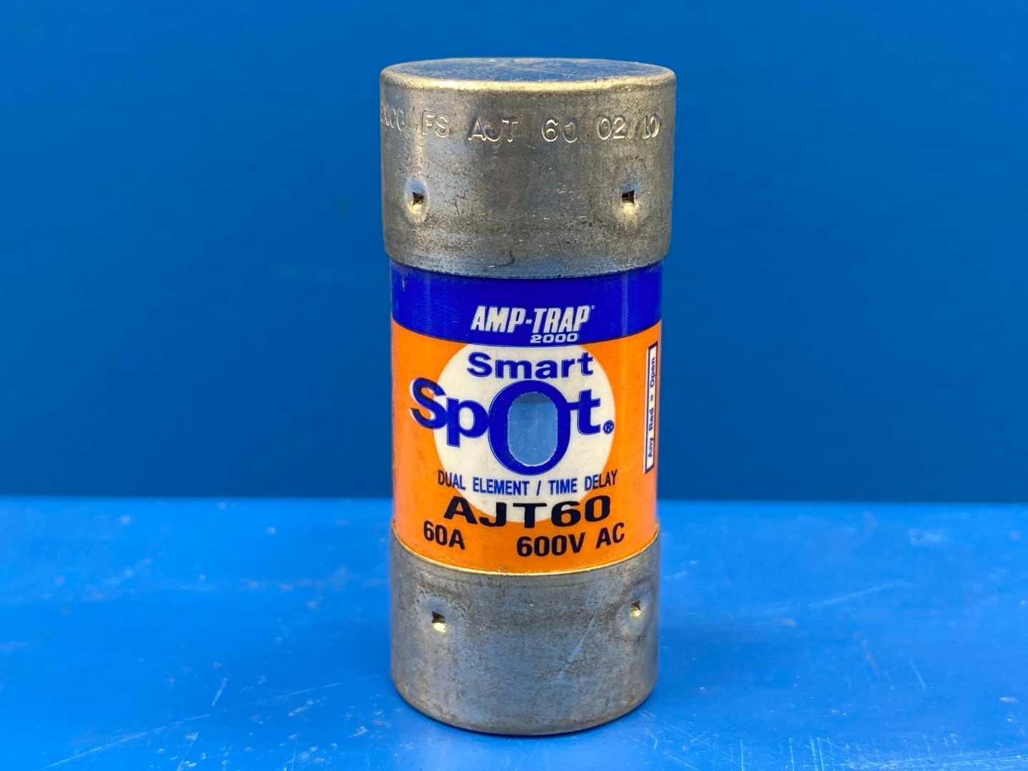60 Amp Class J Time Delay Fuse 600V Mersen Amp-Trap 2000 AJT-60