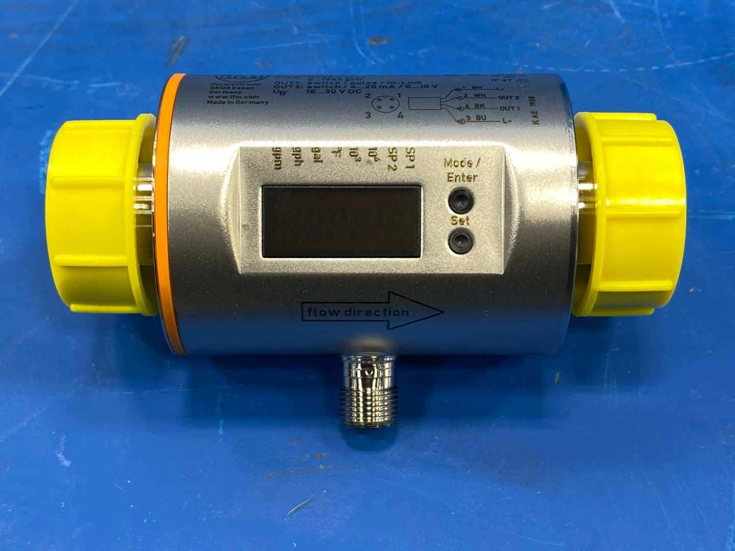 ifm SMR11GGXFRKG/US-100 Efector . SM8001, Magnet Inductive Flow Meter 24VDC PWR ,4-2MA