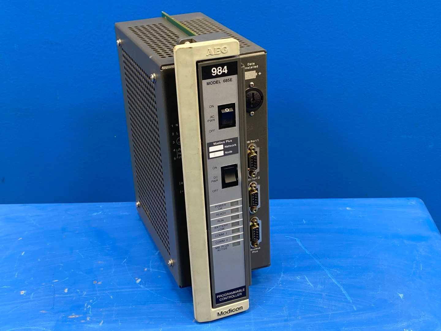 Schneider Electric PC-E984-685 Modicon AEG CNTL PC-E984-68 Model 685E