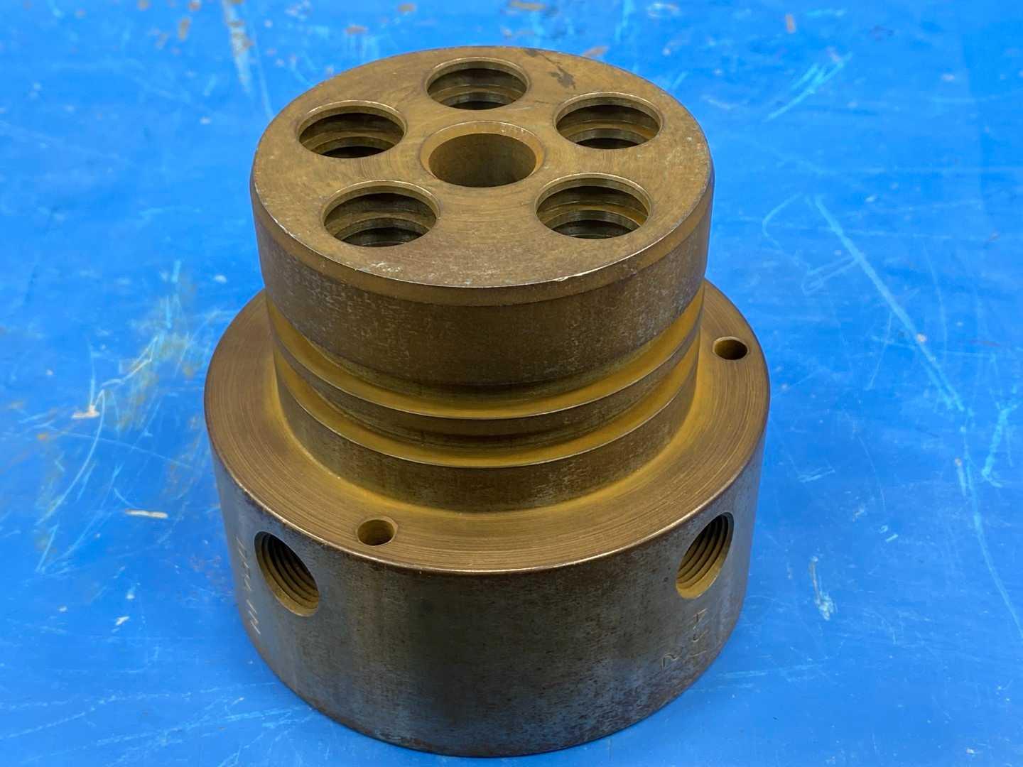 Berkshire Machine Inc D-3930-92 (Custom Part) caplower *K* DWG. Pneumatic Manifold Cap