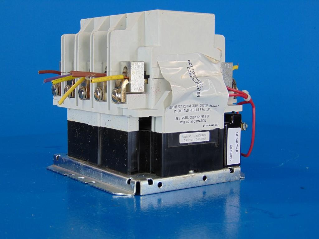 Siemens CLM0E05 100 Amp AC Lighting Contactor 90-100 in-lb Torque 480V 3-Phase / 277V Single Phase 600V Ballast