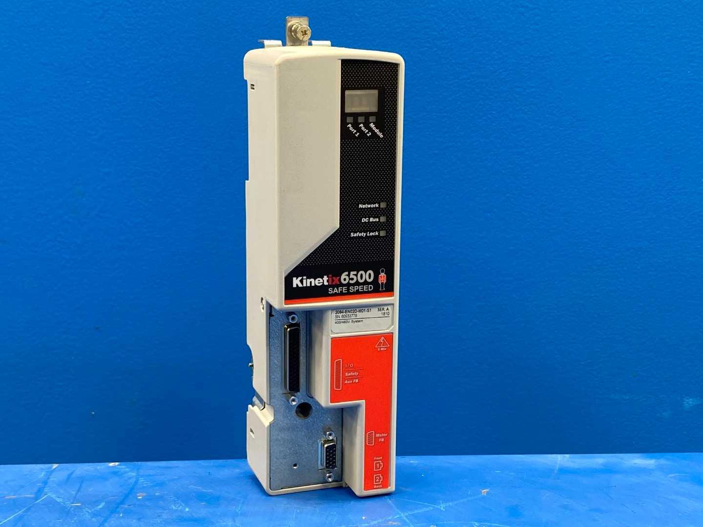 Allen-Bradley 2094-EN02D-M01-S1 ETHERNET/IP Safe Speed Control Module 400/460V System Firmware Ver V3.003