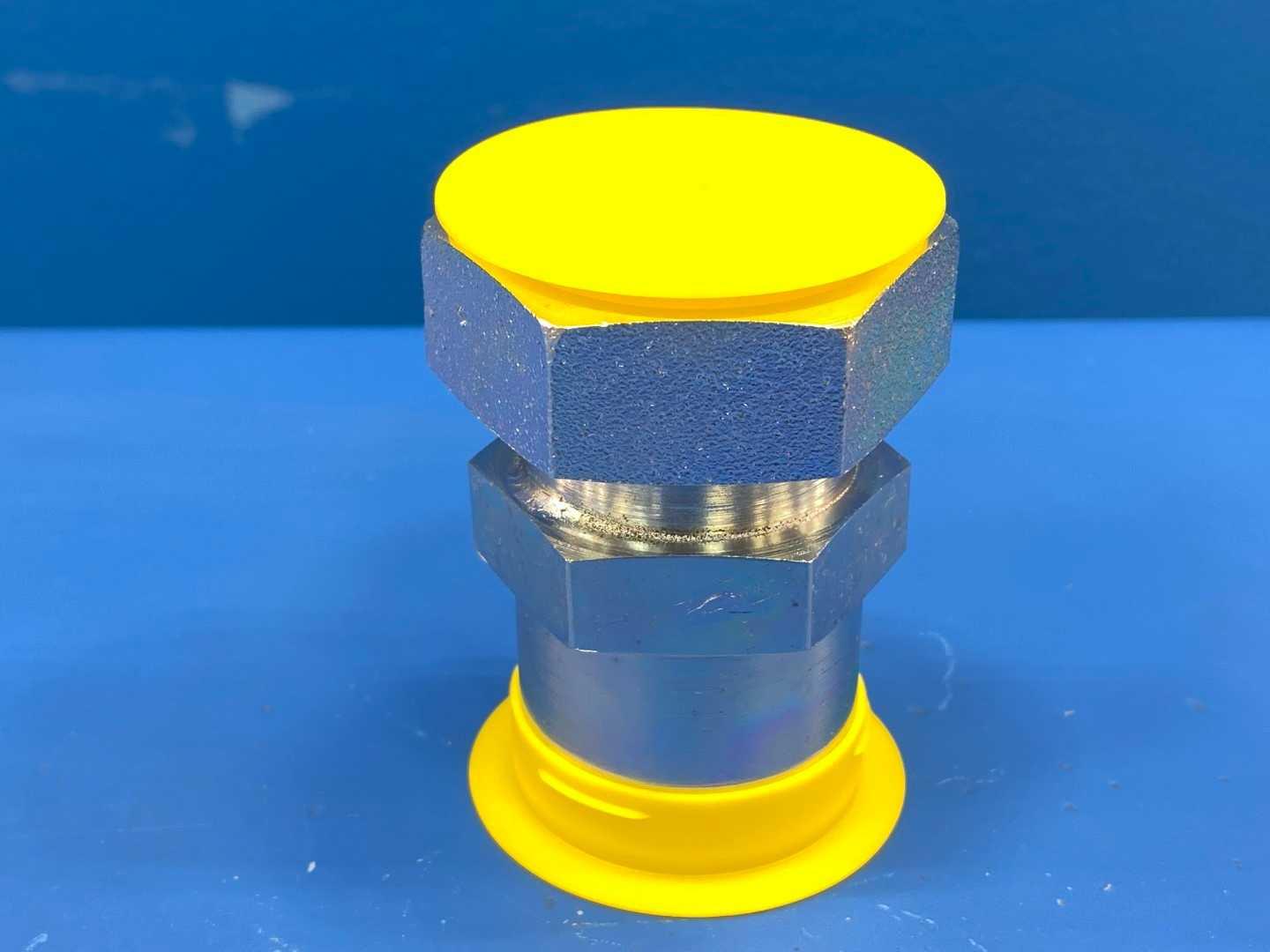 Emerson Electric 998-0034-13 1-3/4-12" x 1-3/8" ID Copeland Rotolock Straight Adapter Replaces 034-0025-07