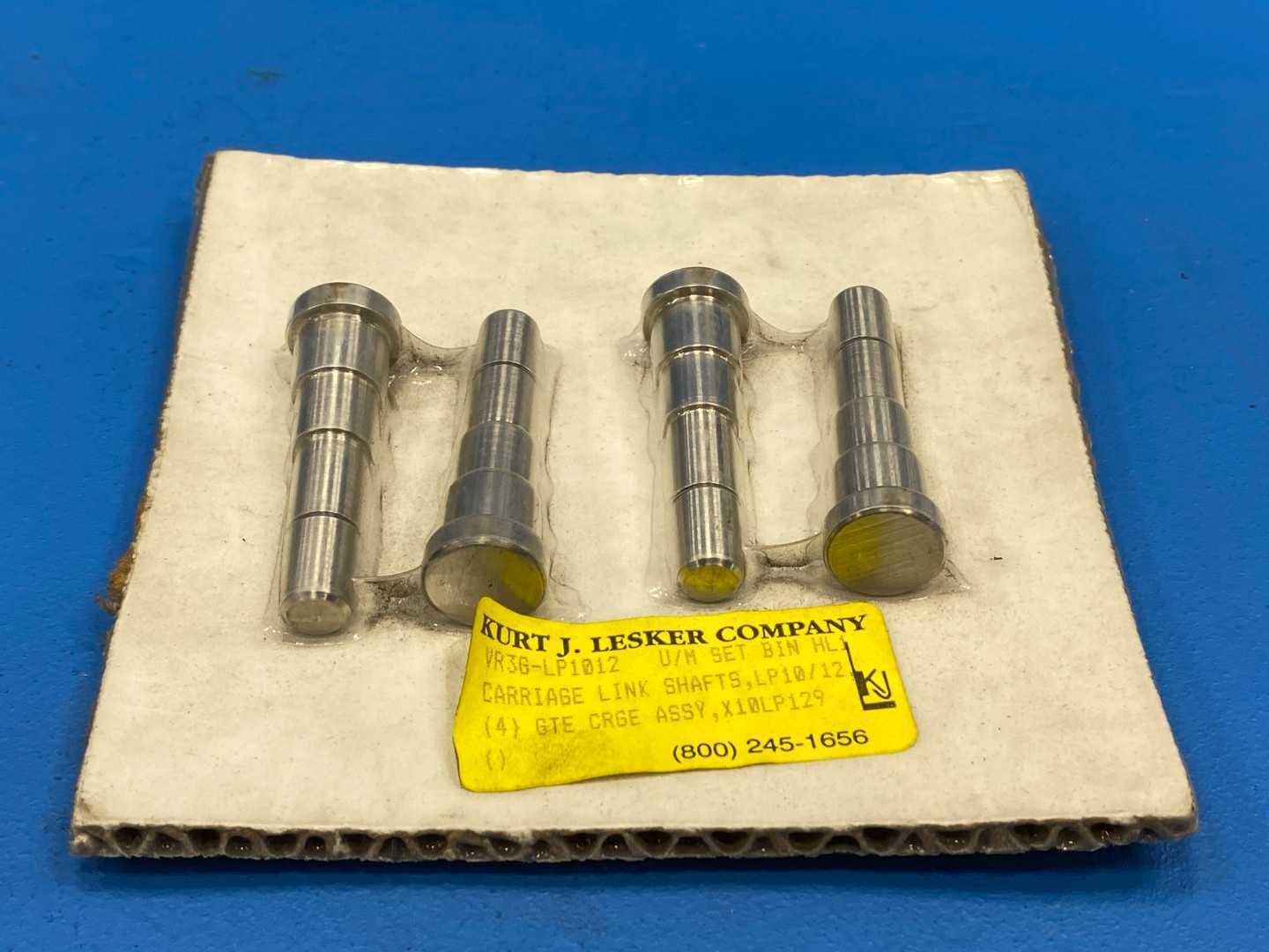 Kurt J Lesker VR3GLP1012 J. Co. Carriage Link Shafts, LP10/12 (4) GTE CRGE ASSY, X10LP129; VR3G-LP1012, U/M SET BIN HL1