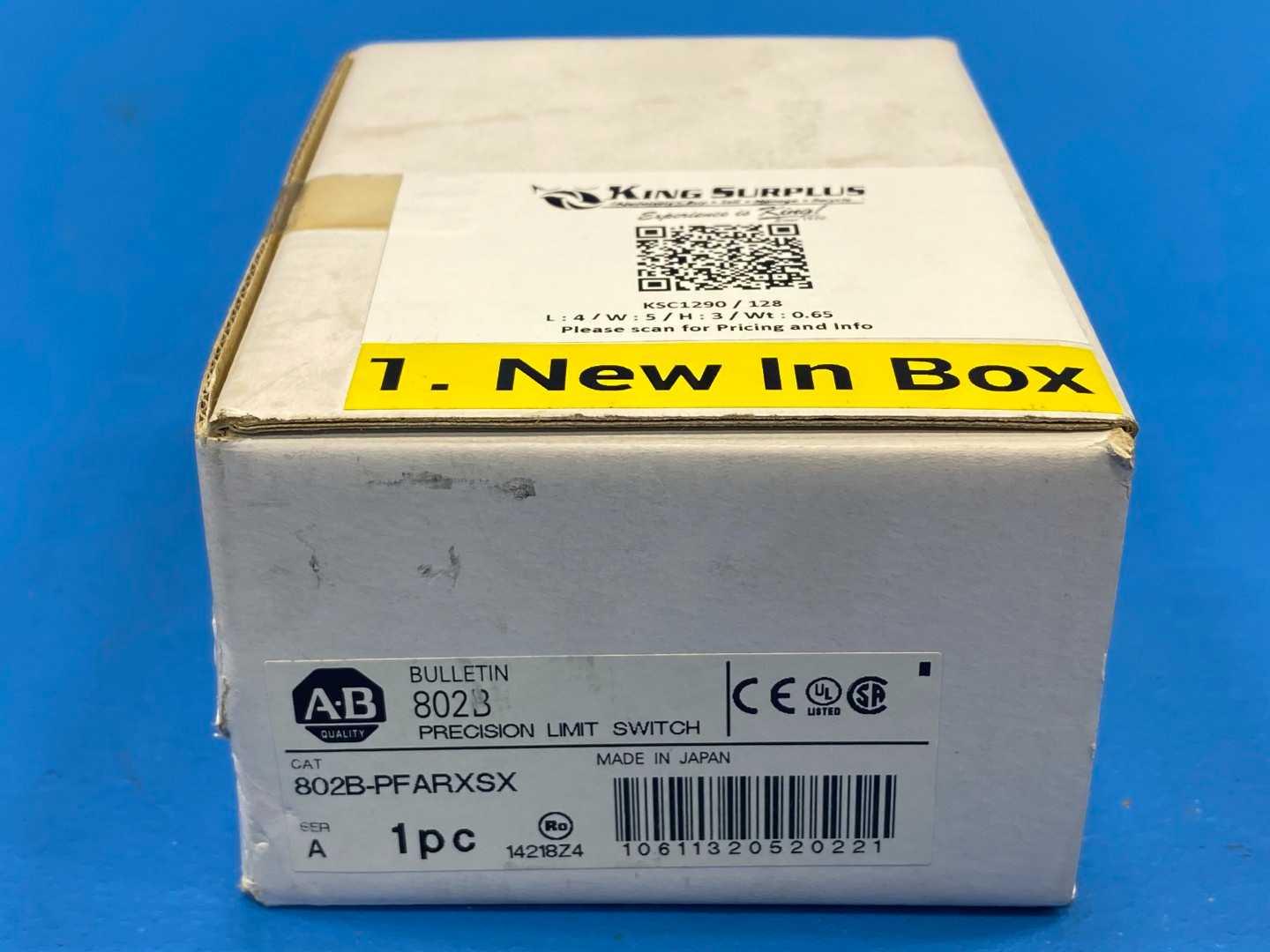 Allen-Bradley 802B-PFARXSX Precision Compact Limit Switch