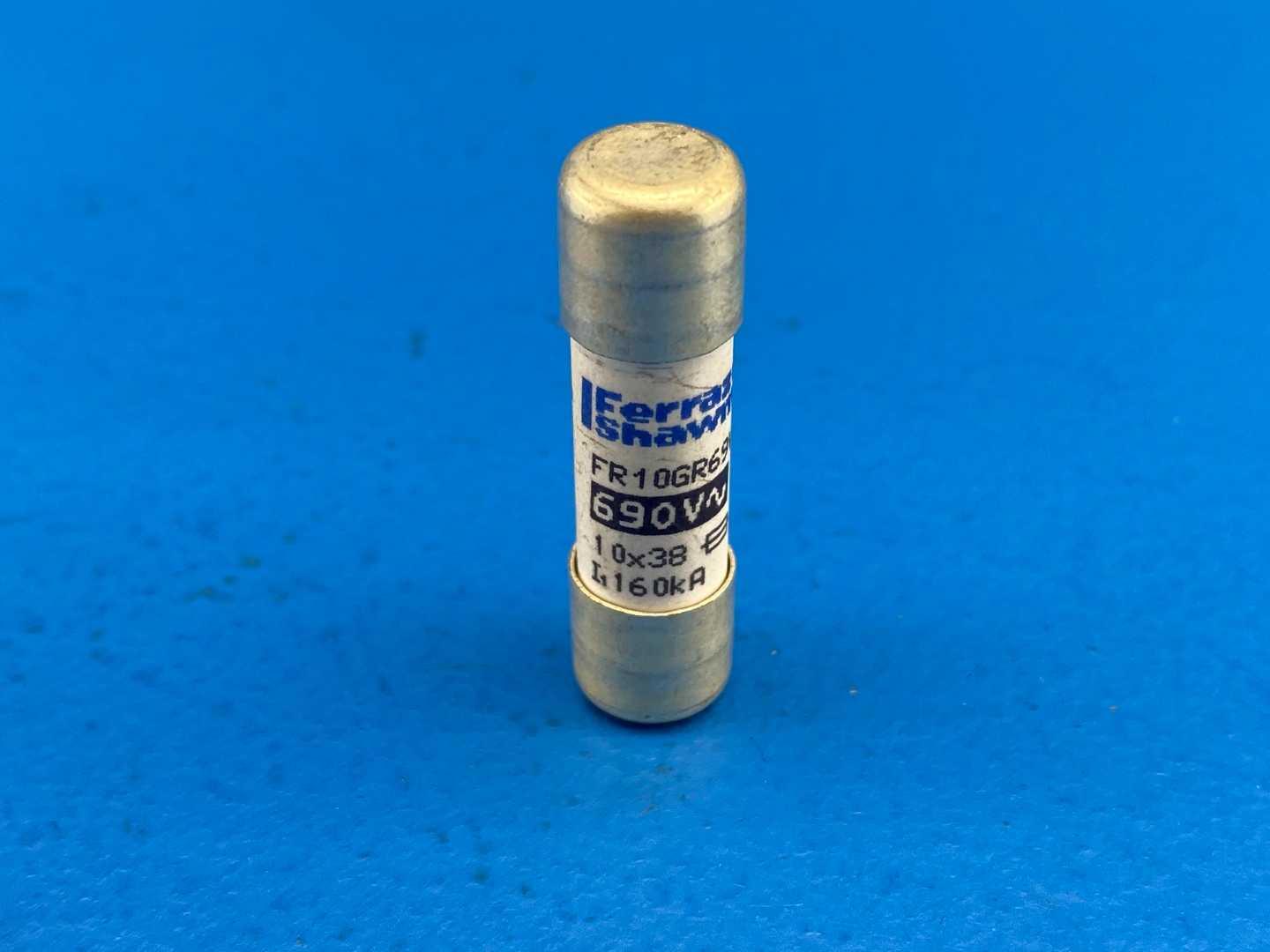 30 Amp Class aR/gR IEC Cylindrical 10x38 High-Speed Fuse 690V Mersen Protistor FR10GR69V30