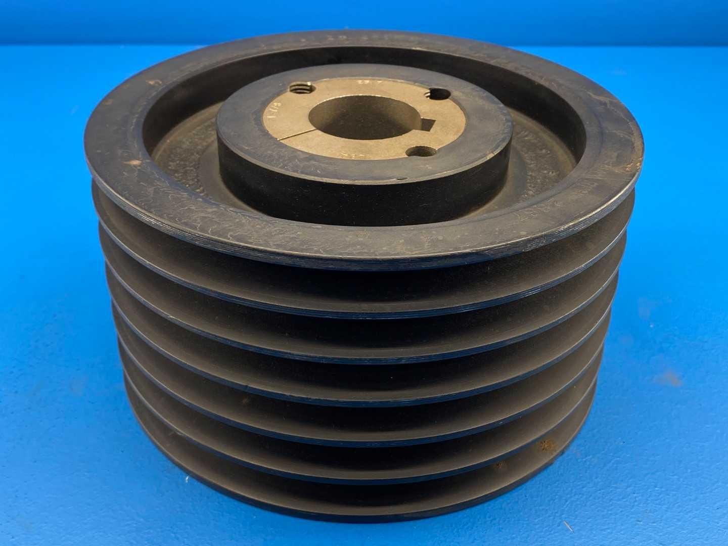 Martin 6 B 86 TB 2517 V-Belt Pulley - A/B Belt Section, 6 Groove, Bushing Bore Size, 8.9500 in O.D