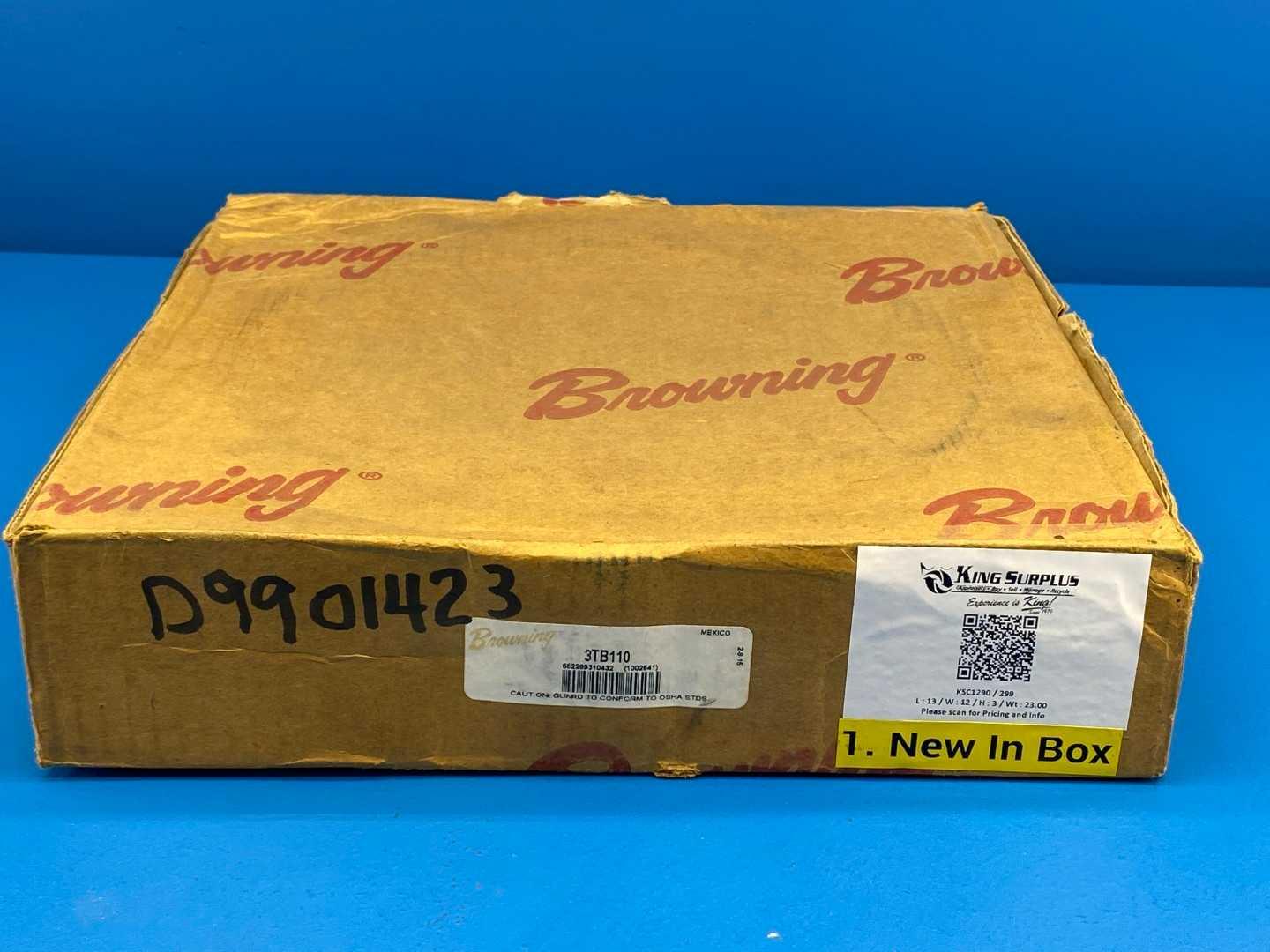 Browning 3TB110 Split Taper Sheave - 11" Pitch Diameter, 3-Groove, V-Belt Pulley, Compatible with Split Taper Bushings