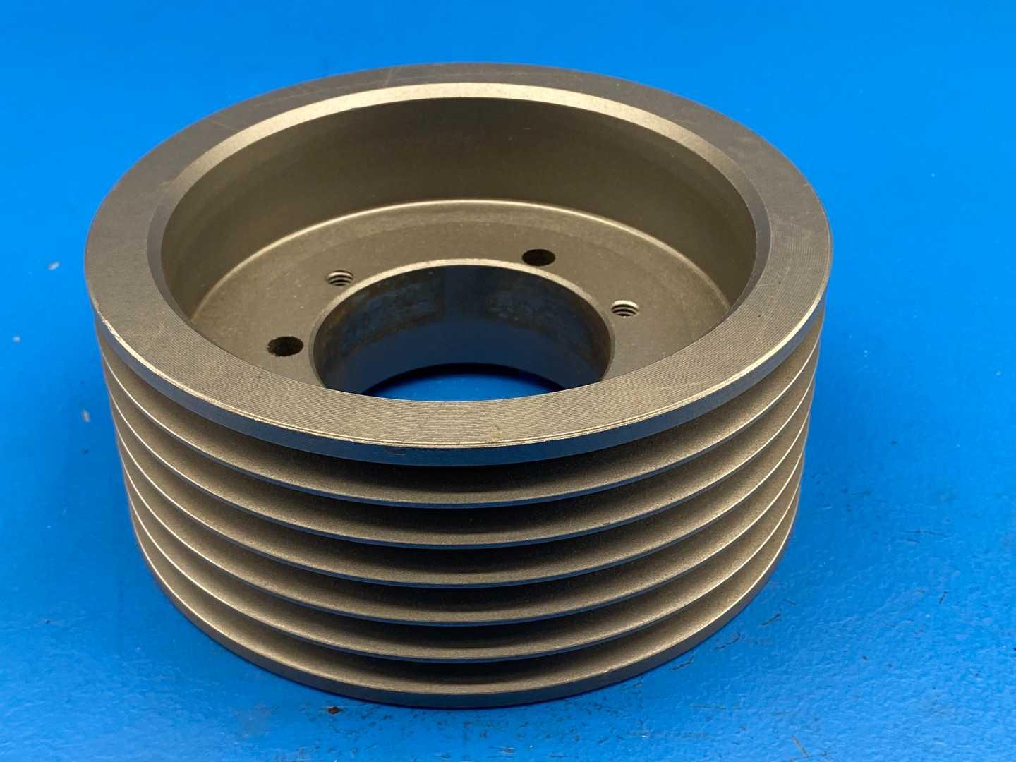 Maurey 63V650SK (3V 6.5 X 6 SK) (3V X 6 SK) 6-Groove 3V-Belt Sheave Pulley, " OD, SK Bushing