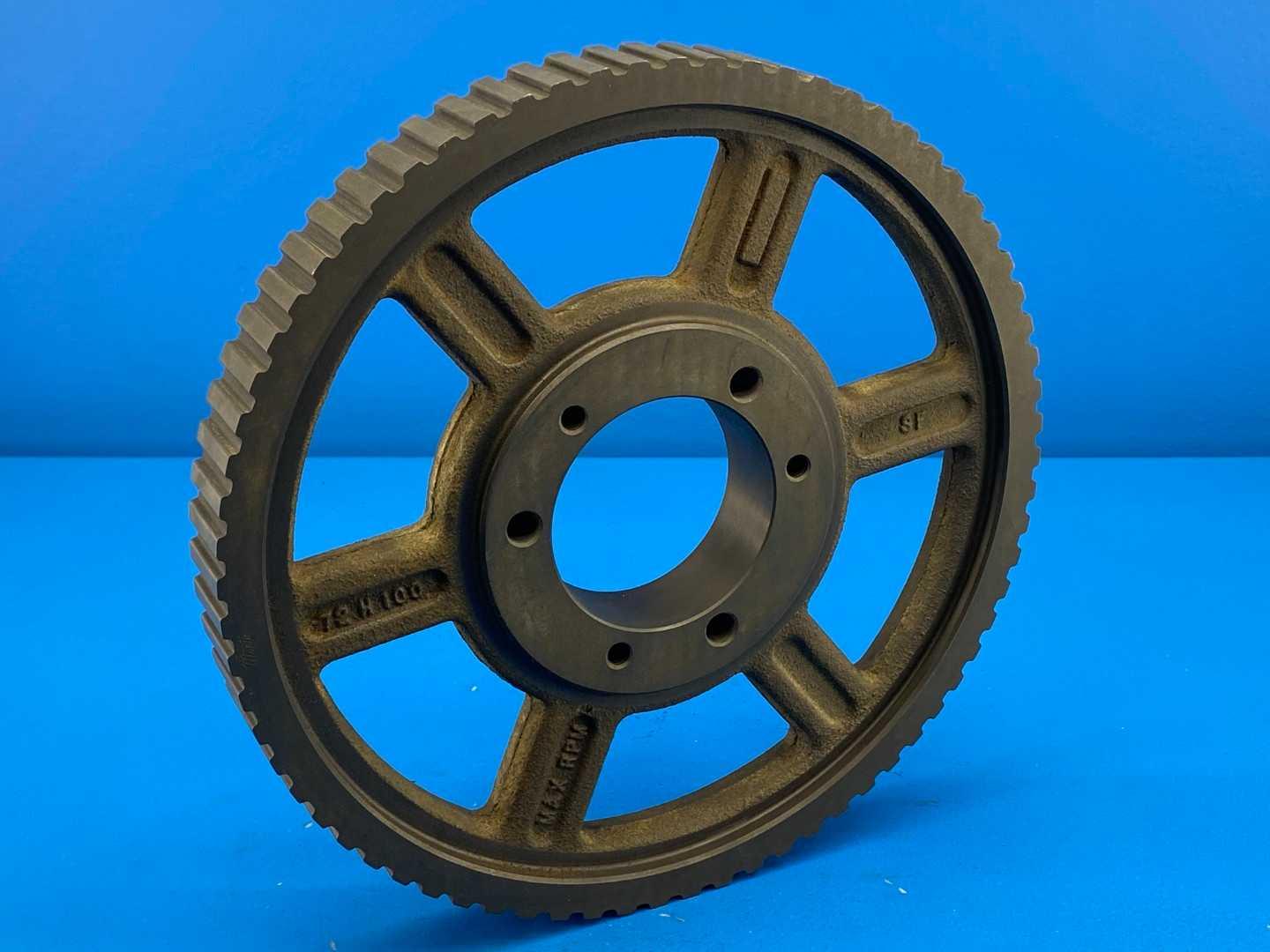 Martin Sprocket & Gear 72H100 SF QD Bushed Timing Belt Pulley 72 Tooth 1/2" Belt Pitch