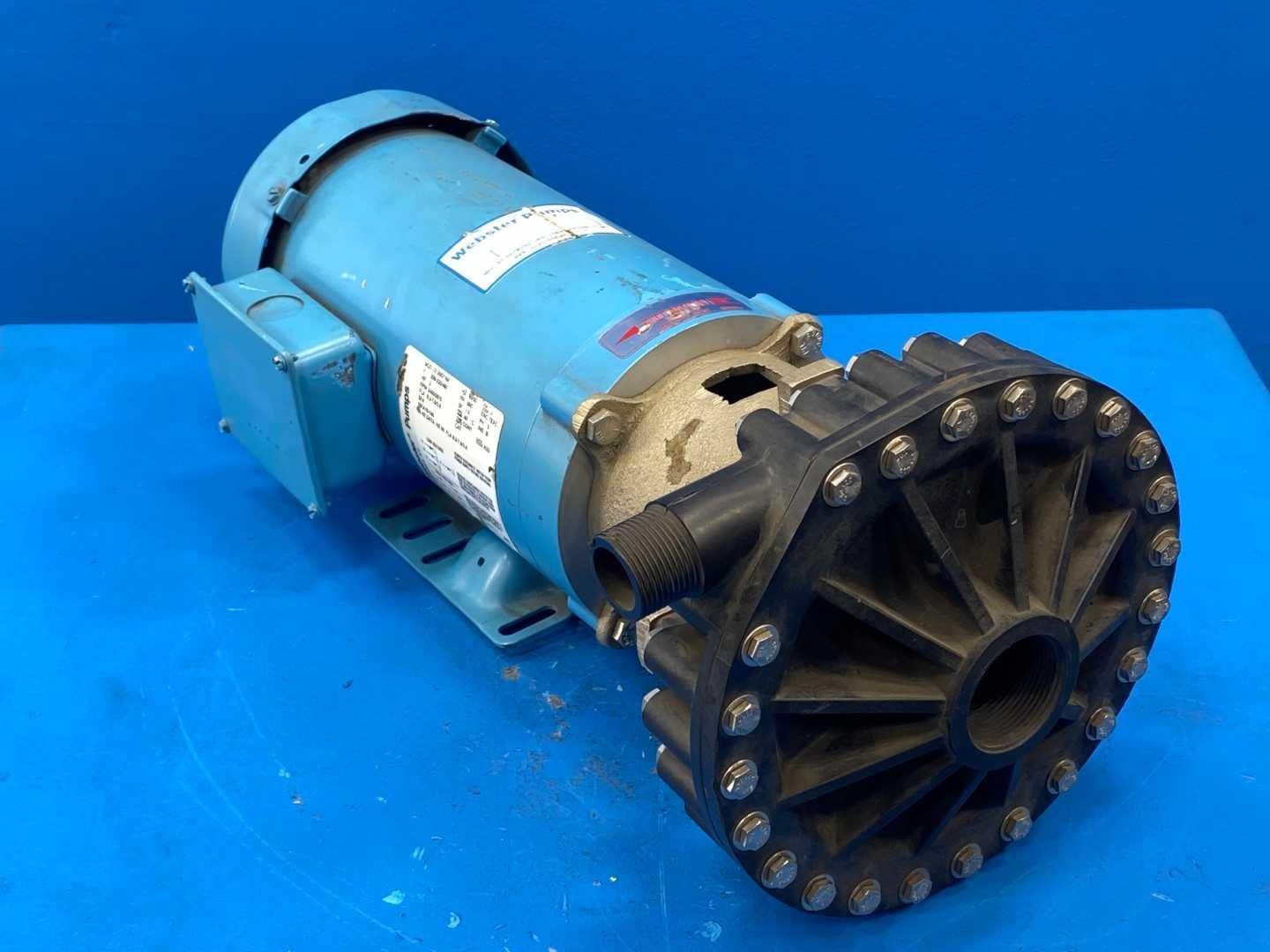 Webster Pumps 1C1HX0600 3/4 HP 208-230/460V TEFC Centrifugal Pump