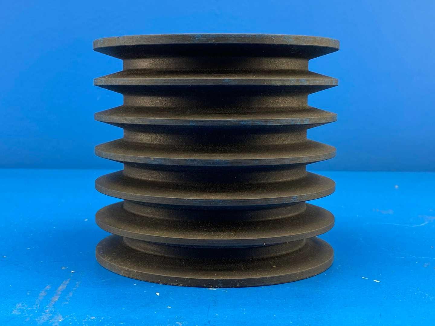 Martin Sprocket & Gear 6 B 50 TB 6 Groove Conventional Sheave 1/2"-1-1/4" Dia Bore