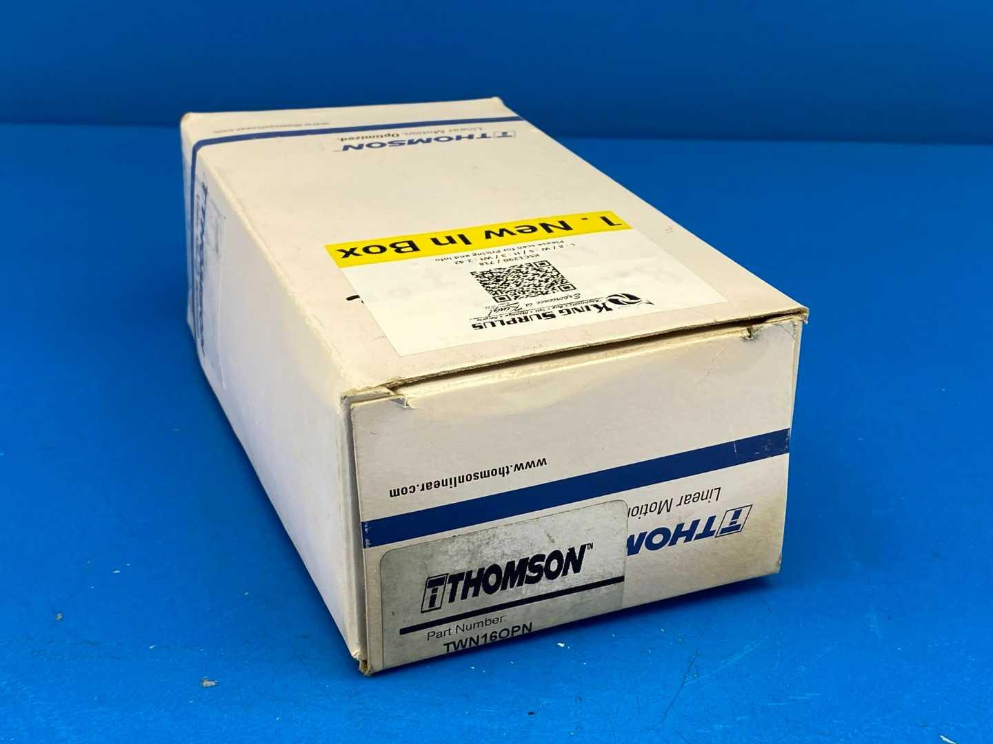 Thomson TWN16OPN Super Ball Bushing Twin Pillow Block, 1 in Bore, Open, Self-Aligning, Adjustable