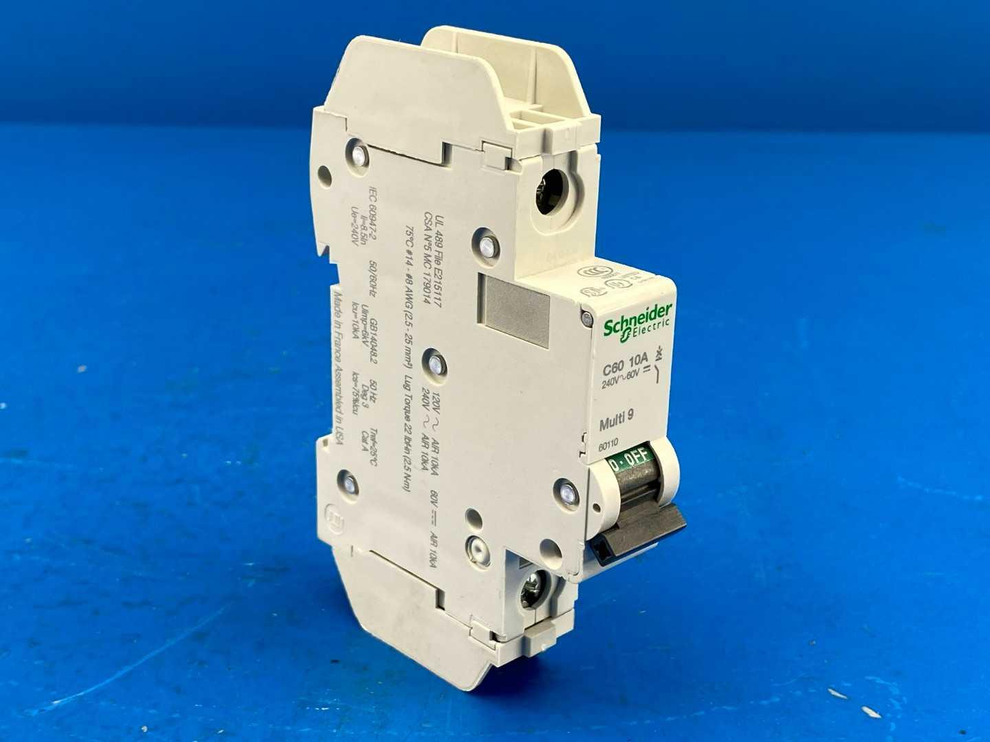 Schneider Electric 60110 MULTI 9 C90 MINI CIRCUIT BREAKER