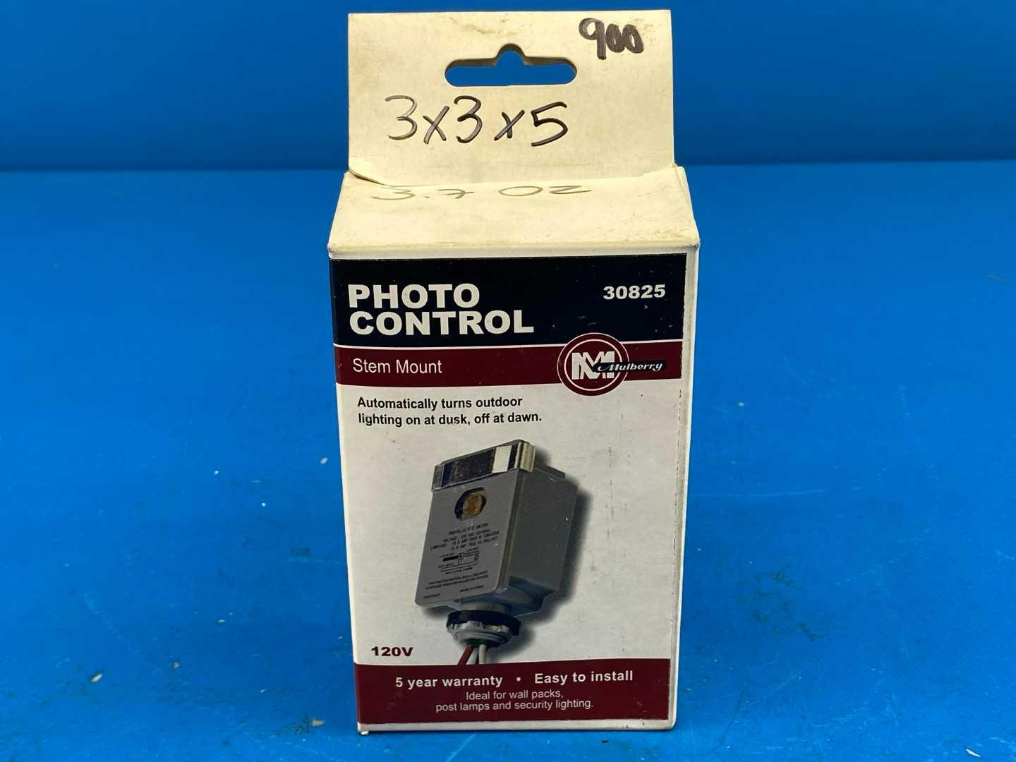 Mulberry Metal Product 30825 Products , Photo Control Stem Mount