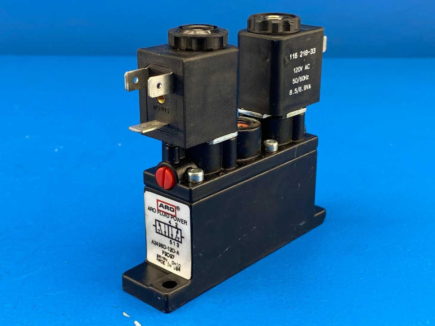 ARO A249SD-120-A Solenoid Air Control Valve 1/4" 120V
