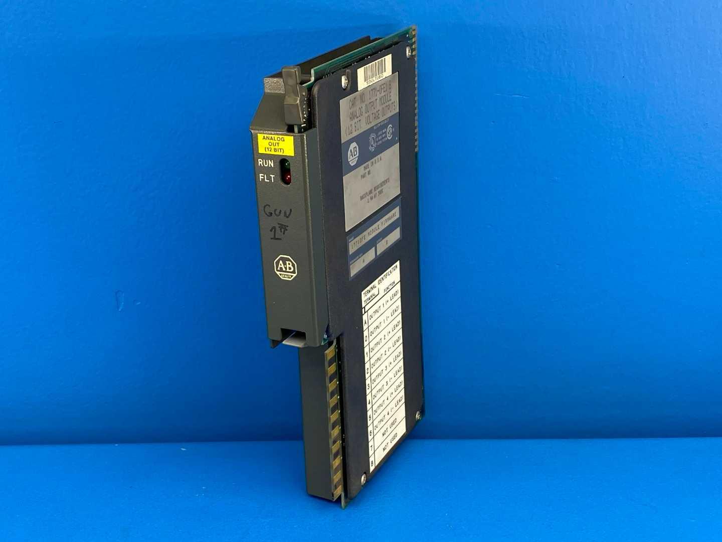 Allen-Bradley 1170-OFE1 1771-OFE1 Analog Output Module Series B Test