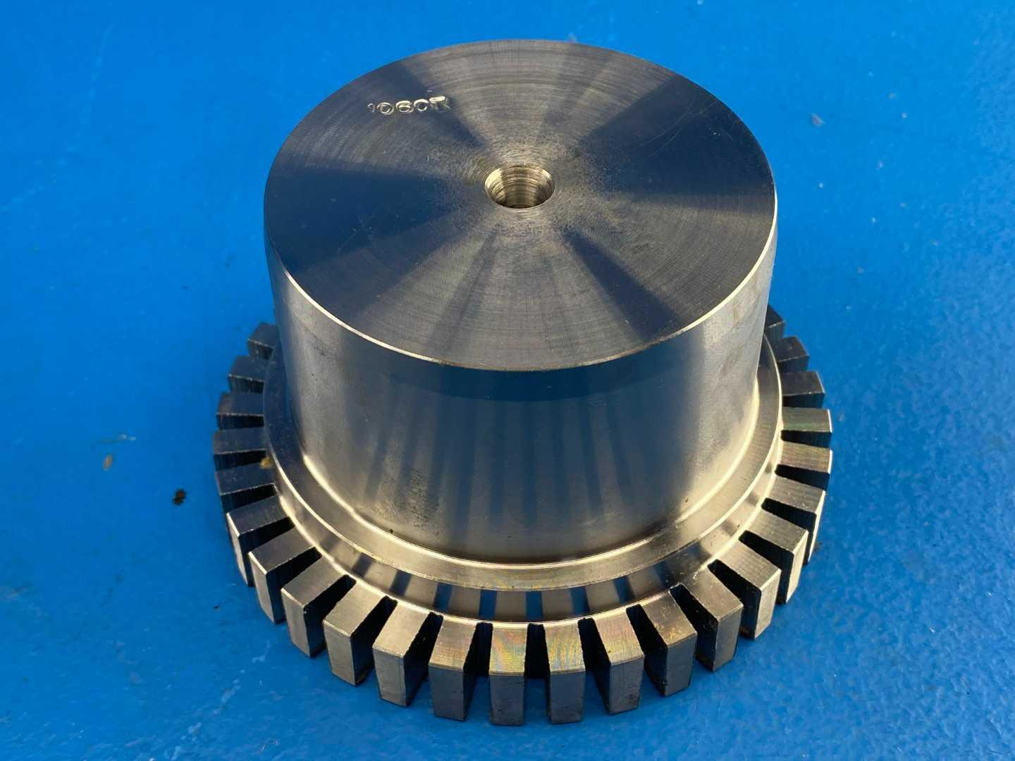 Rexnord 1060T HUB RSB 3" Barrel O.D. 2.5" Bore Length, Steel, T10:T20 Series Grid Coupling