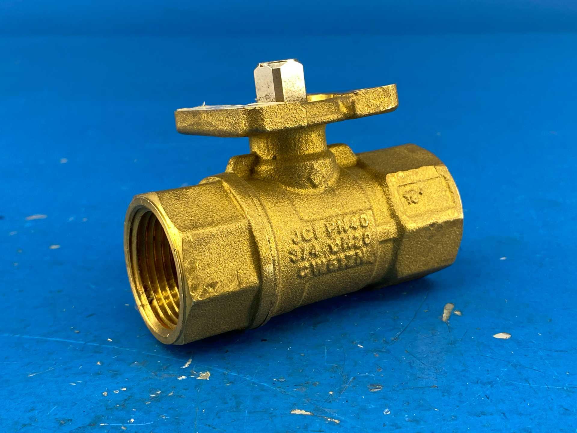 Johnson Controls VG1245BL+000000 VG1245BL 2W Ball Valve 3/4" SS 7.4Cv