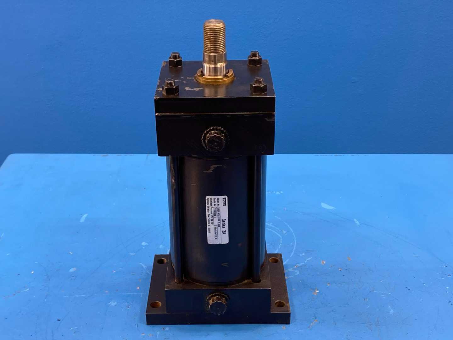 Parker 04.00 H2AU18A 5.000 Series 2A Pneumatic Cylinder 4" Bore 5" Stroke 250 PSI AIR
