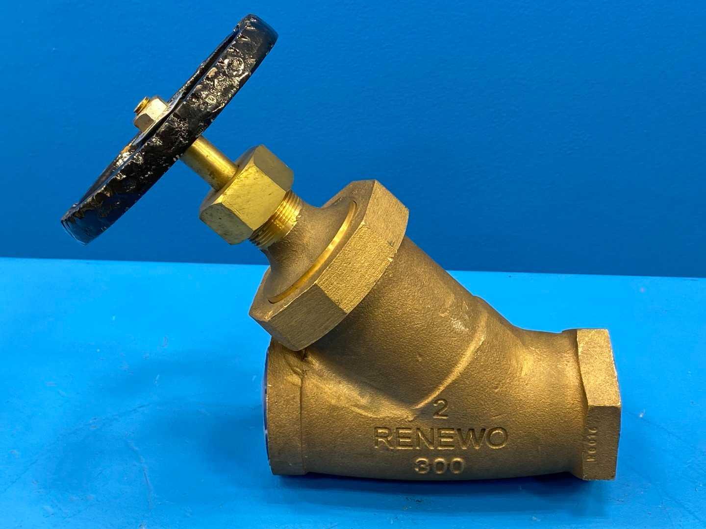 Lunkenheimer NGD16 / Fig. 180 2" Bronze Blow-Off Y Valve FIG.