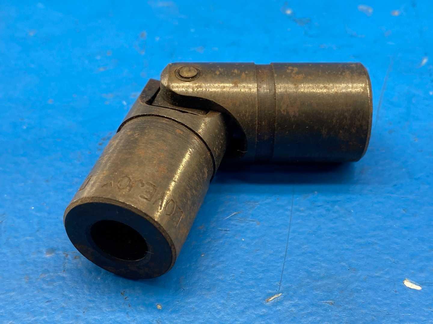 Lovejoy 68514416346 Type D-5B Pin and Block Universal Joint, D5B, 0.4375" Dia x 0.88" Bore, 1750 rpm Max, Steel