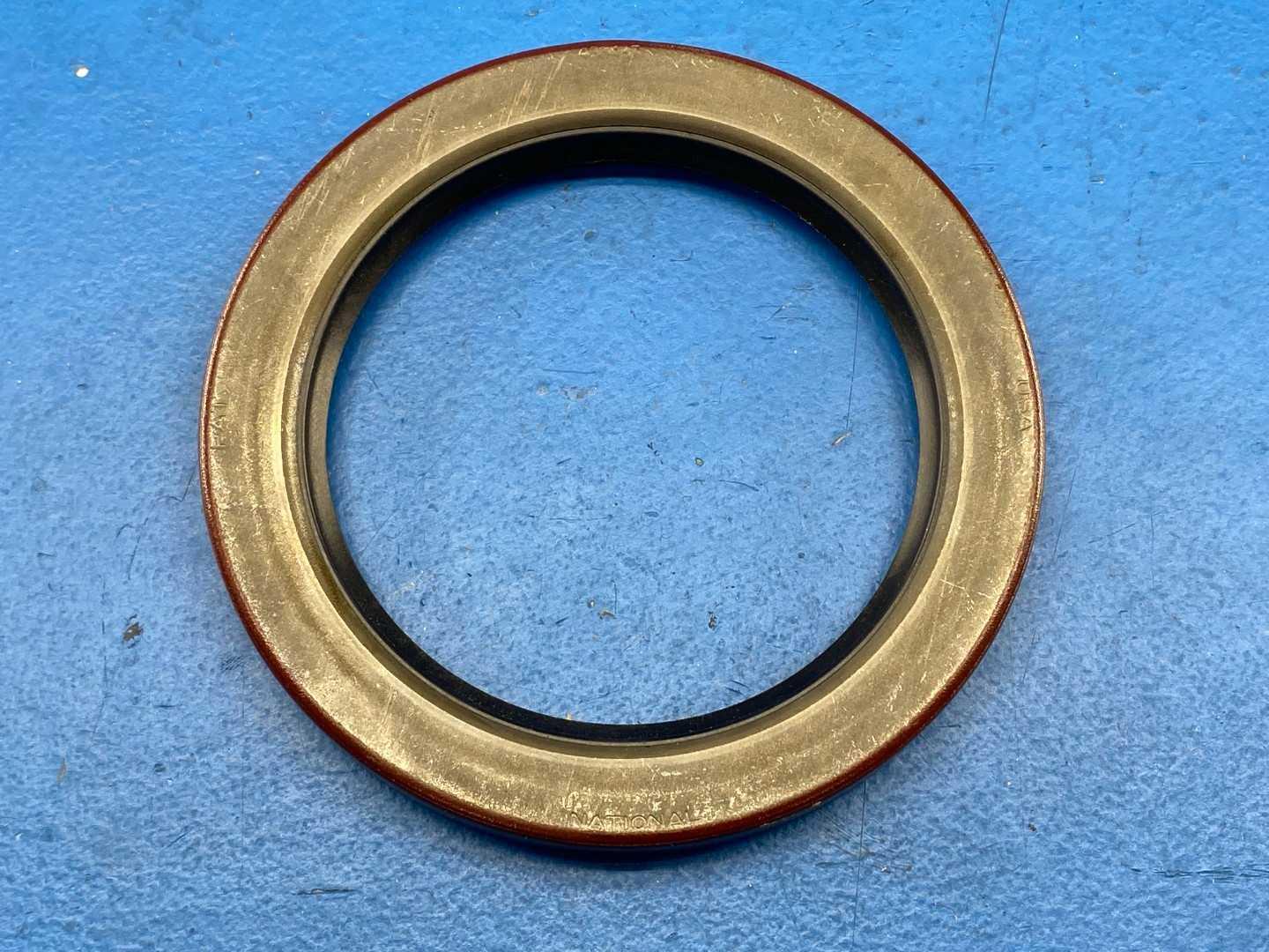 National 455437 Oil Seals , Oil Seal, 2.8" ID, 4.0" OD, 0.5" Width, Nitrile Material