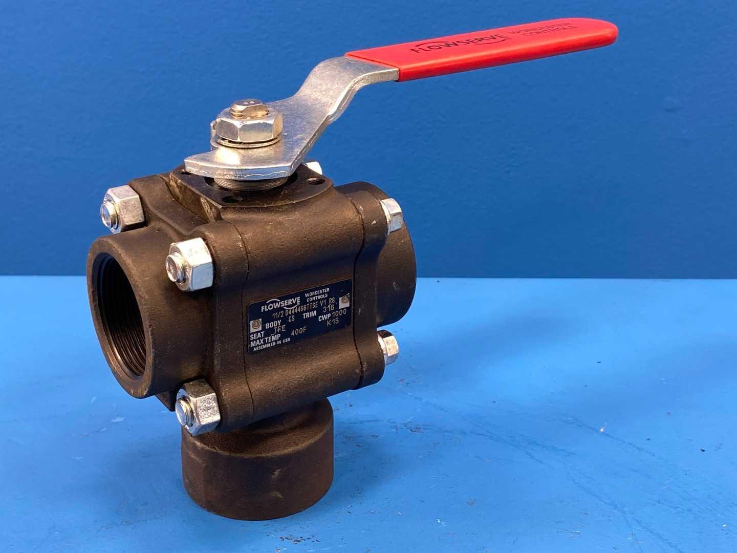 Worcester Controls 11/2 D444466TTSE V1 R8 FLowServe
