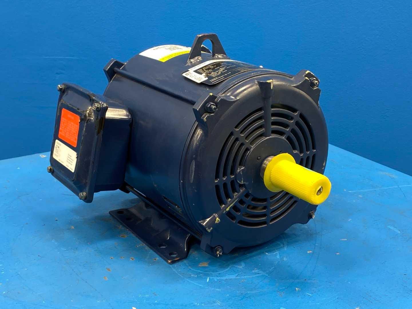 5 HP 184T Electric Motor Marathon Globetrotter 184TTDBD6026 GT0013A 1765 RPM 3 Phase 208-230/460V Drip Proof ODP