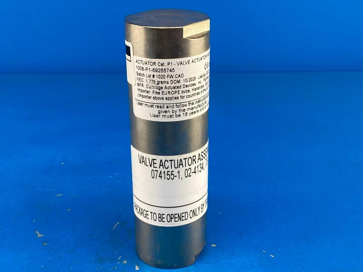 Fike 074155-1 / 02-4134 / 70-1651 Valve Actuator Assembly (CGA) SEALED