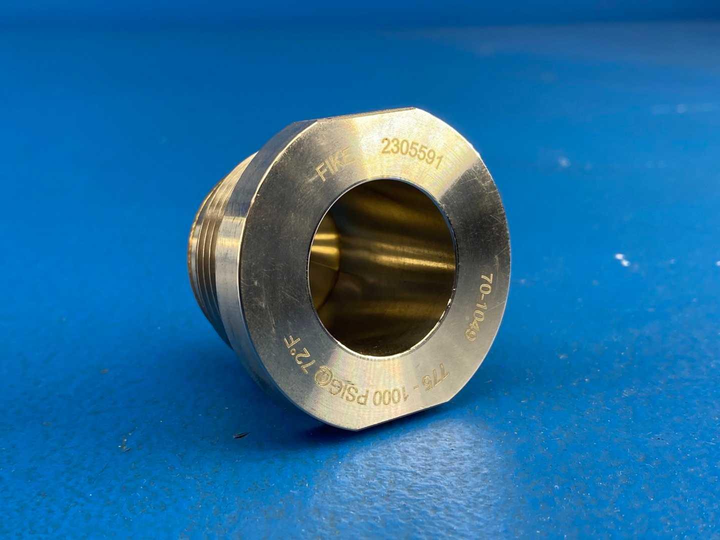 Fike 70-1049 1" Rupture Disc Assembly 775-1000 PSIG Fire Suppression Outlet Plug FMX0013560